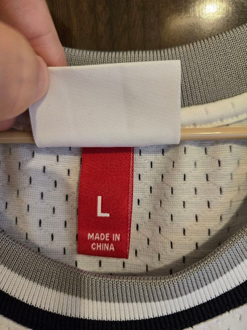 正規品 Supreme バスケット ユニフォーム Lサイズ