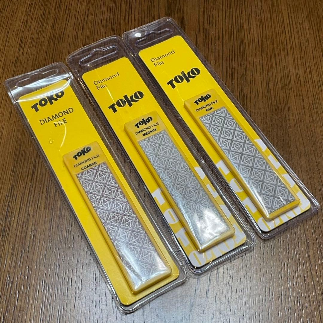 TOKO　ダイヤモンドファイル　3点セット　トコ　ダイアモンドストーン