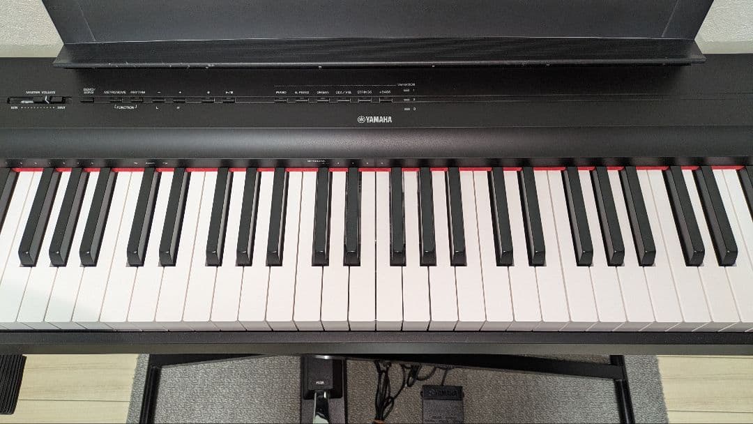 【4/5まで限定】YAMAHA ヤマハ P-125 ピアノ（付属品込）