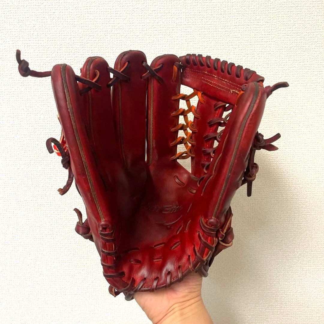 438 ミズノ グローバルエリート 即戦力 硬式 外野手用グローブ 左投げ