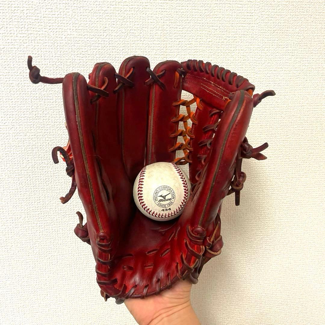 438 ミズノ グローバルエリート 即戦力 硬式 外野手用グローブ 左投げ