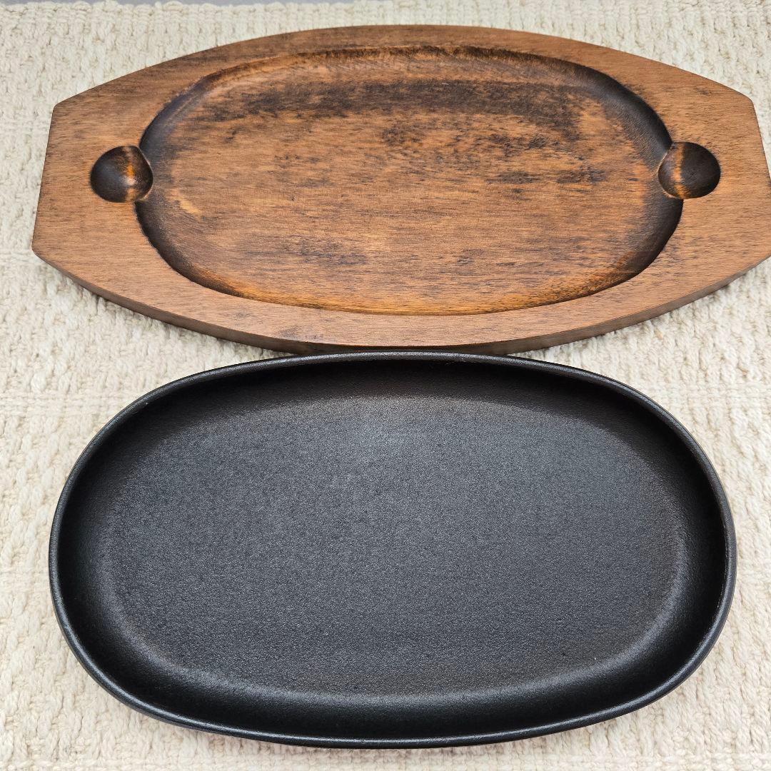 盛栄堂 OIGEN 南部鉄器 ステーキ皿セット
