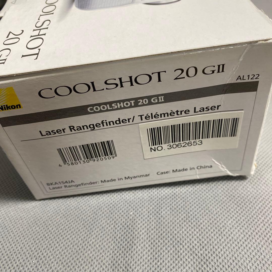 Nikon ゴルフ用レーザー距離計 COOLSHOT 20GII LCS20G2
