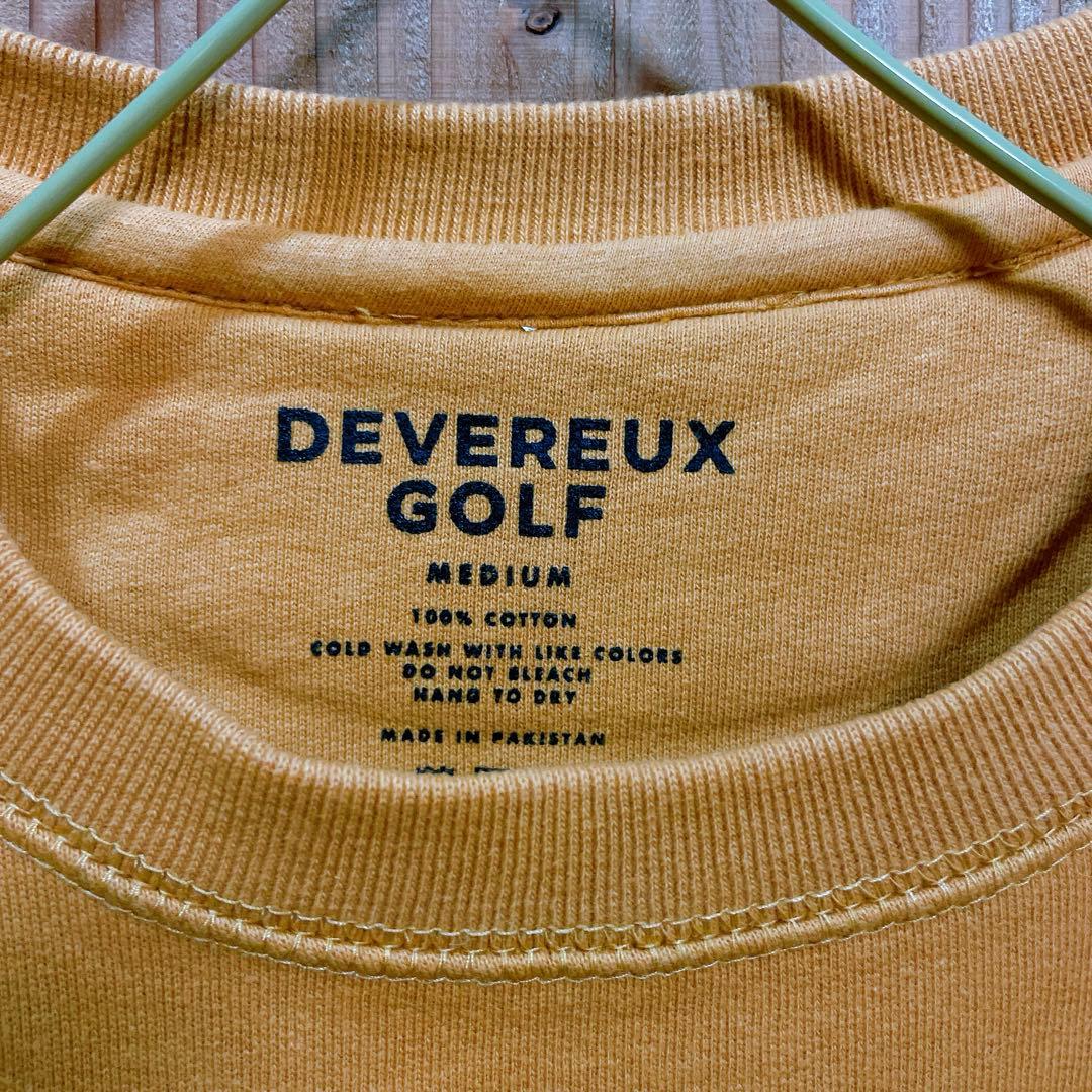 DEVEREUXGOLF デヴァローゴルフ シグネチャーパッチクルーネック 長袖