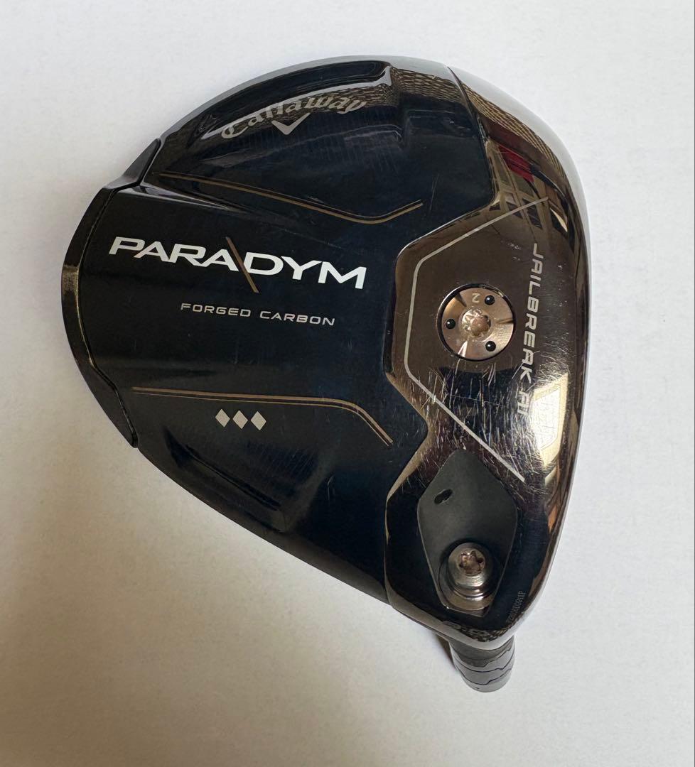 Callaway PARADYM トリプルダイヤ　スリーブ付ヘッドのみ　9度