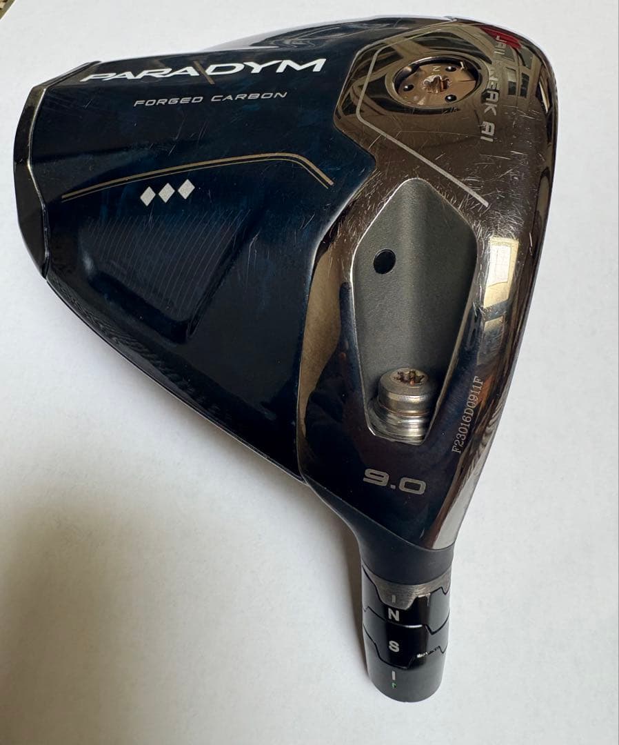 Callaway PARADYM トリプルダイヤ　スリーブ付ヘッドのみ　9度