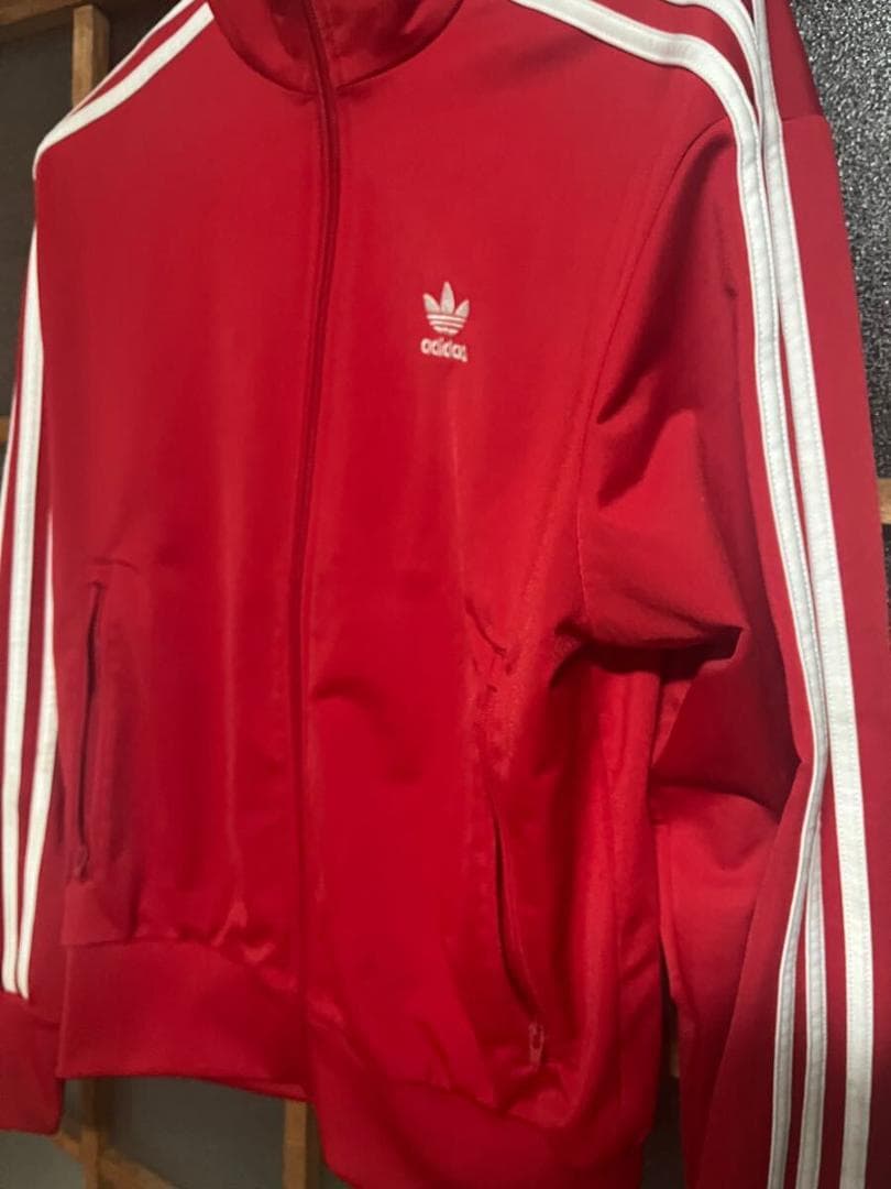 未使用 adidasトラックジャケット ファイヤーバード 赤 ベッケンバウアー