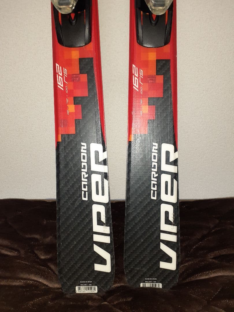 ROSSIGNOL VIPER CARBON 162cm 赤/黒