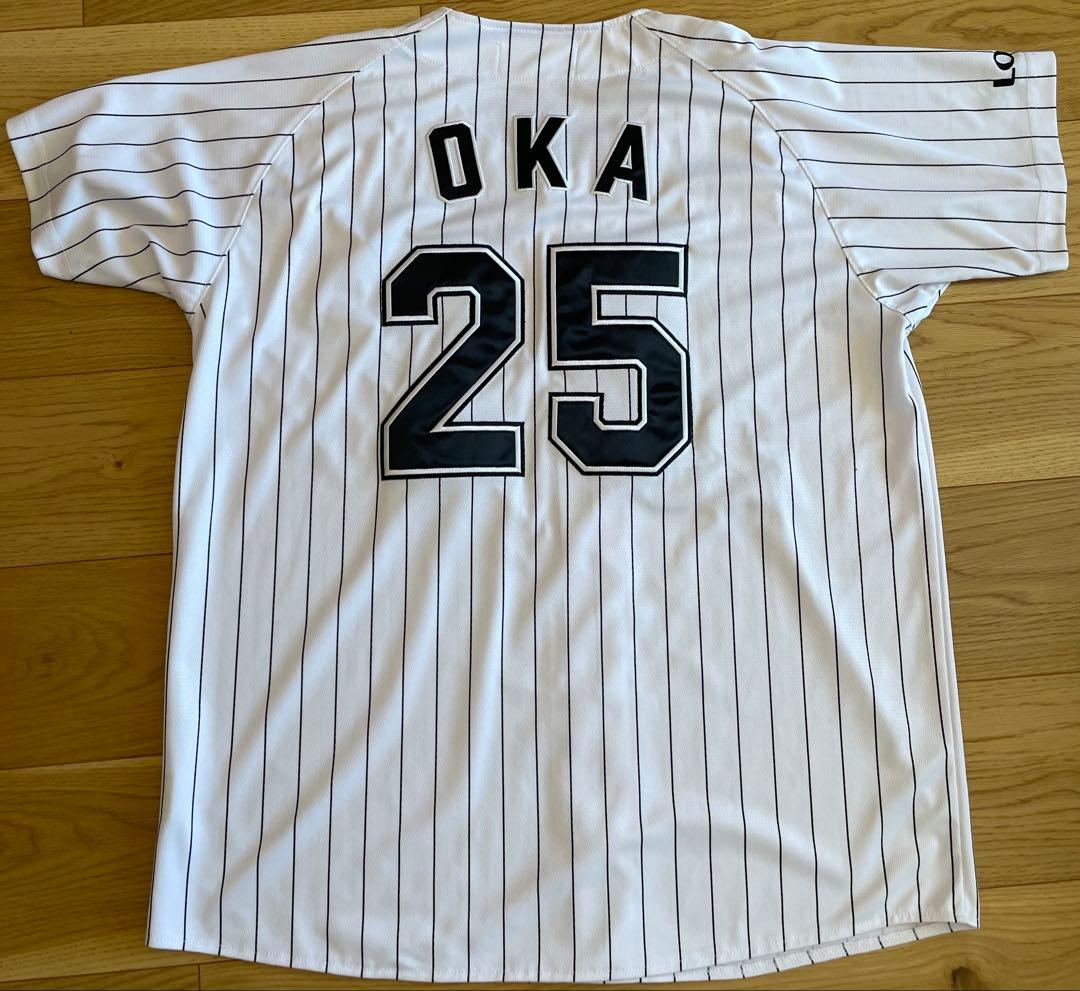 【美品】千葉ロッテマリーンズ 岡大海選手 レプリカユニフォーム Mサイズ