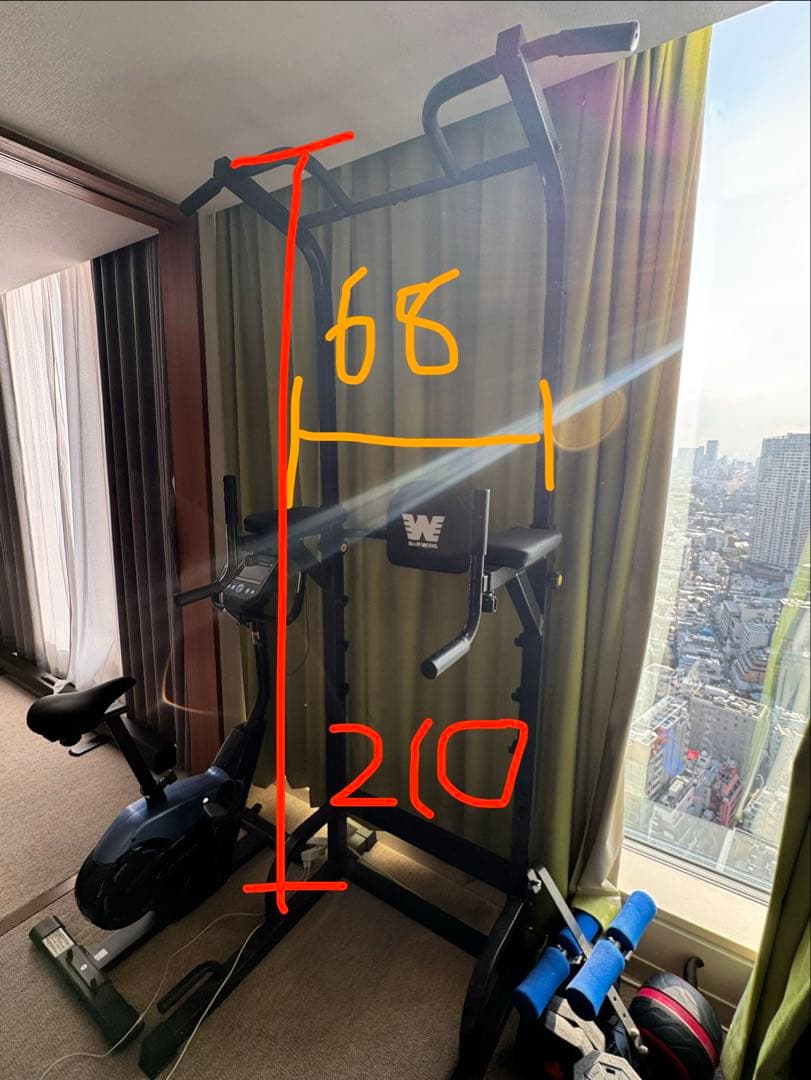パワーラック 210cm 高さ 66cm