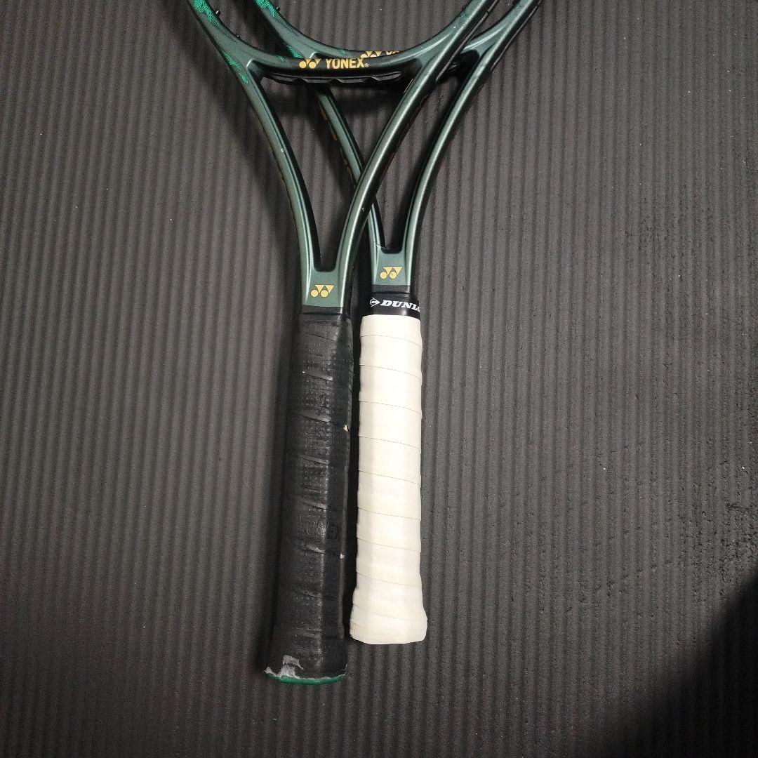 YONEX vcorepro100 テニスラケット 2本(+交換用のグロメット)