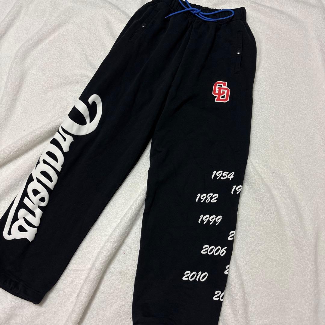 DUALISM × 中日ドラゴンズ　コラボ　スウェットパンツ　サイズS