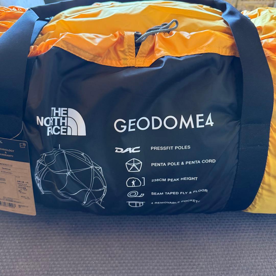 【新品】THE NORTH FACE Geodome4 イエロー