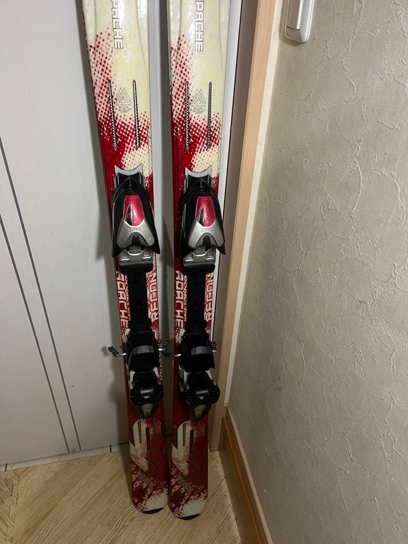 初中級オールラウンドスキー！k2 apache 163cm MARKER ビン