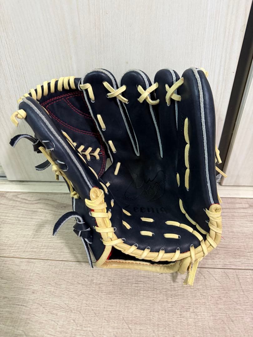 最終値下げ　Zeems 軟式野球グローブ ネイビー　投手