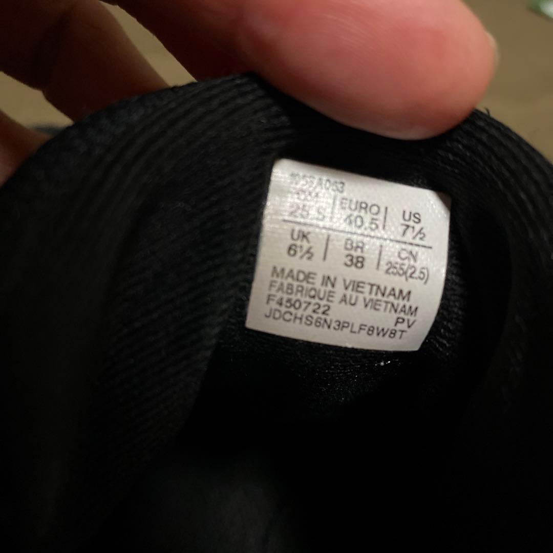 ASICS バレーボールシューズ ブラック/ピンク　25.5㎝