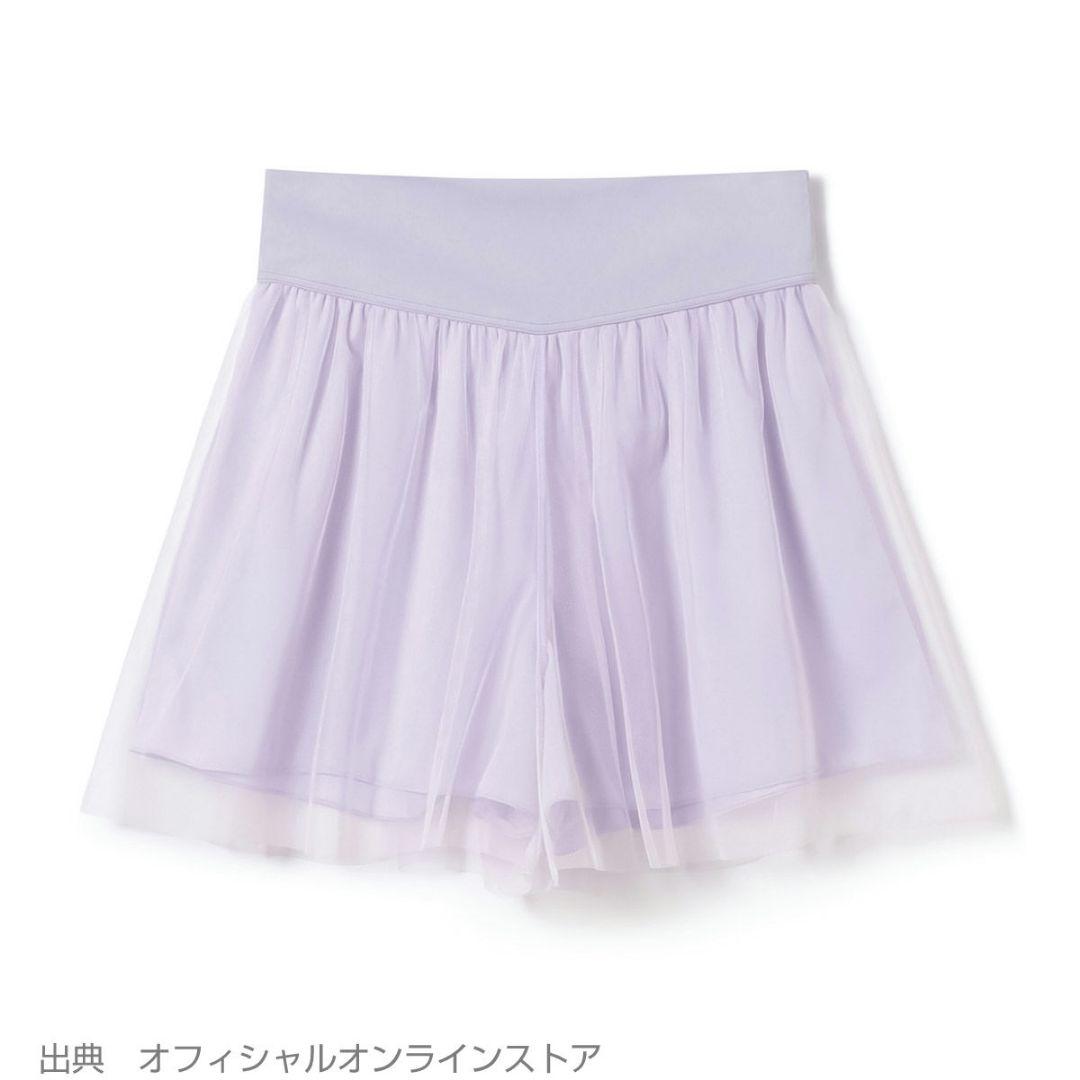 S チャコット 未使用 チュールパンツ ＊バレエ ヨガウェア ショートパンツ