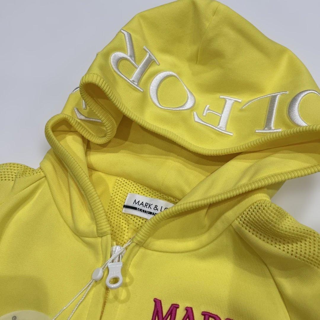 新品❤️MARK & LONA イエロー フルジップフーディー