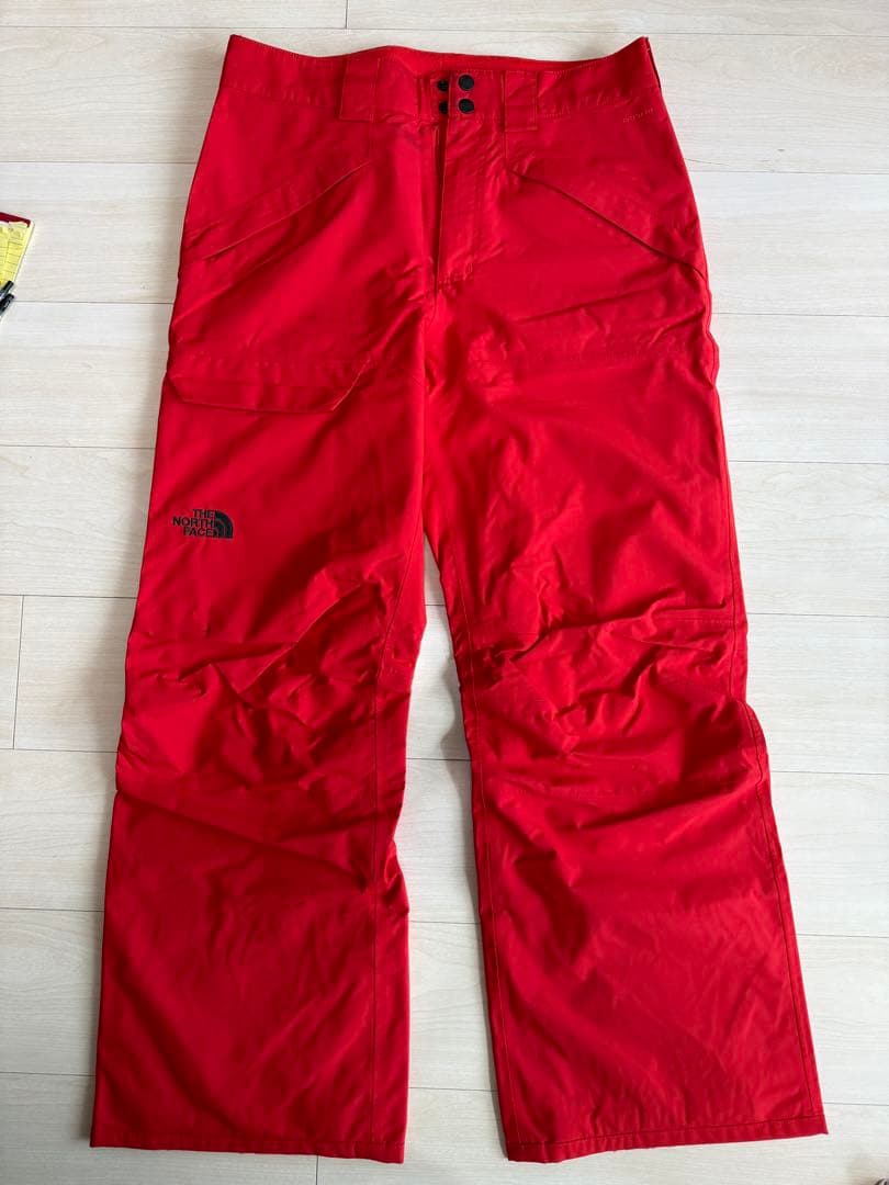 THE NORTH FACE スノーボードパンツ red SM