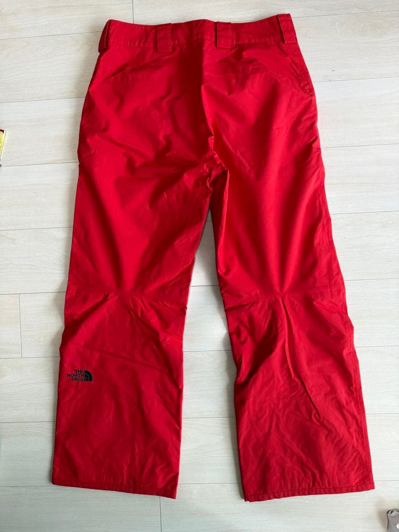 THE NORTH FACE スノーボードパンツ red SM