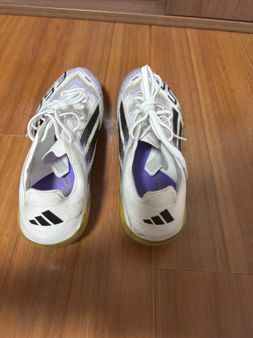 adidas F50 ELITE HG AG ホワイト/パープル/ブラック