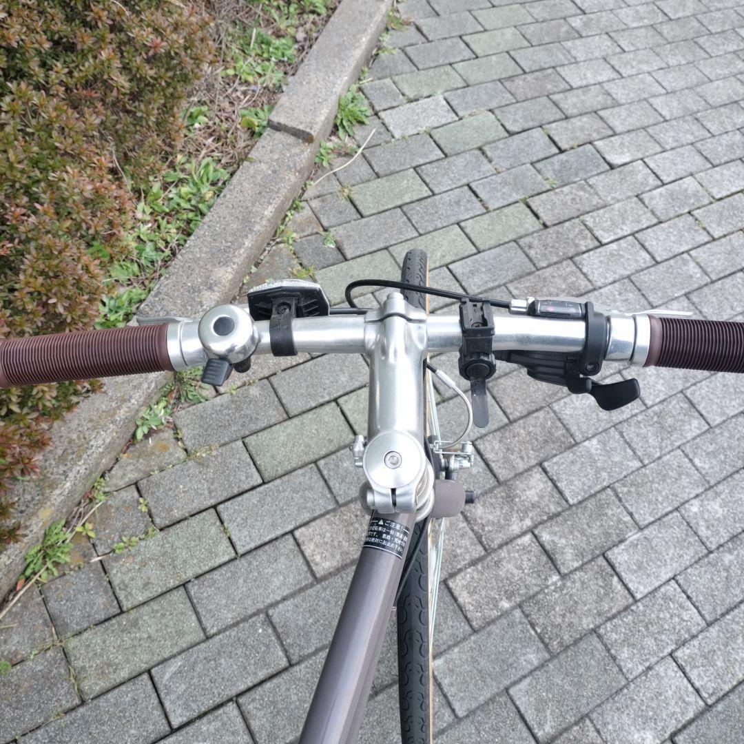【直接引渡】クロスバイク Cavite 700C グレー