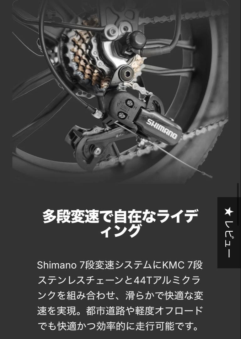 Retroease SWIFT 電動バイク / 電動アシストバイク ebike