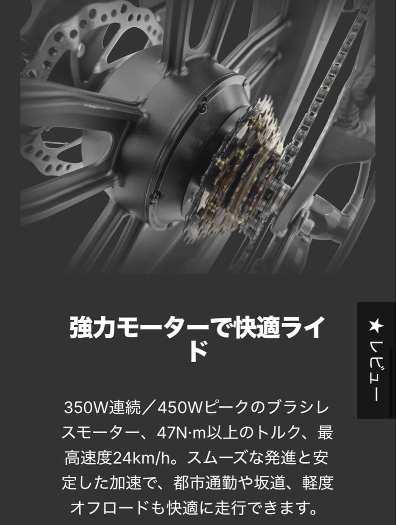 Retroease SWIFT 電動バイク / 電動アシストバイク ebike