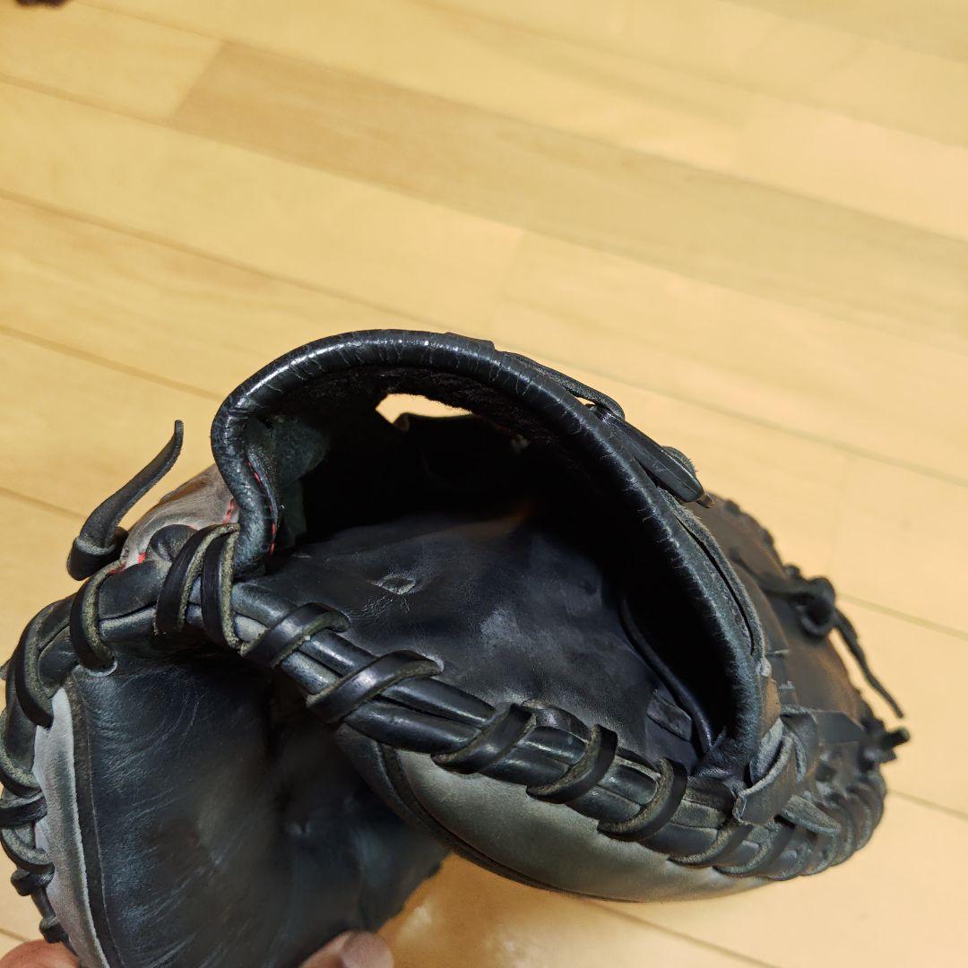 ハタケヤマ 少年軟式 キャッチャーミット 限定 ネイビー×グレー PRO-JC8