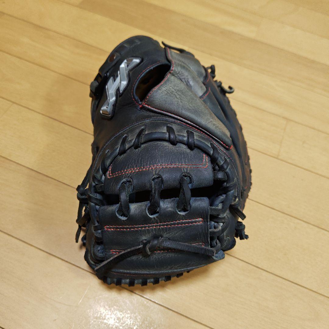 ハタケヤマ 少年軟式 キャッチャーミット 限定 ネイビー×グレー PRO-JC8