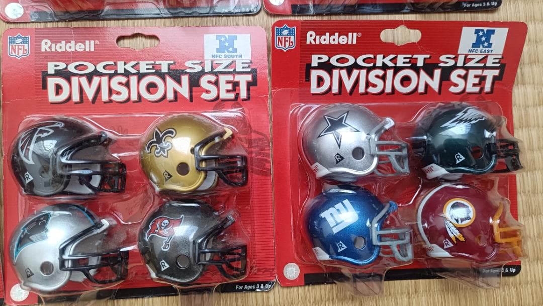 NFL Riddell ヘルメットトラッカー ミニヘルメット 32個セット