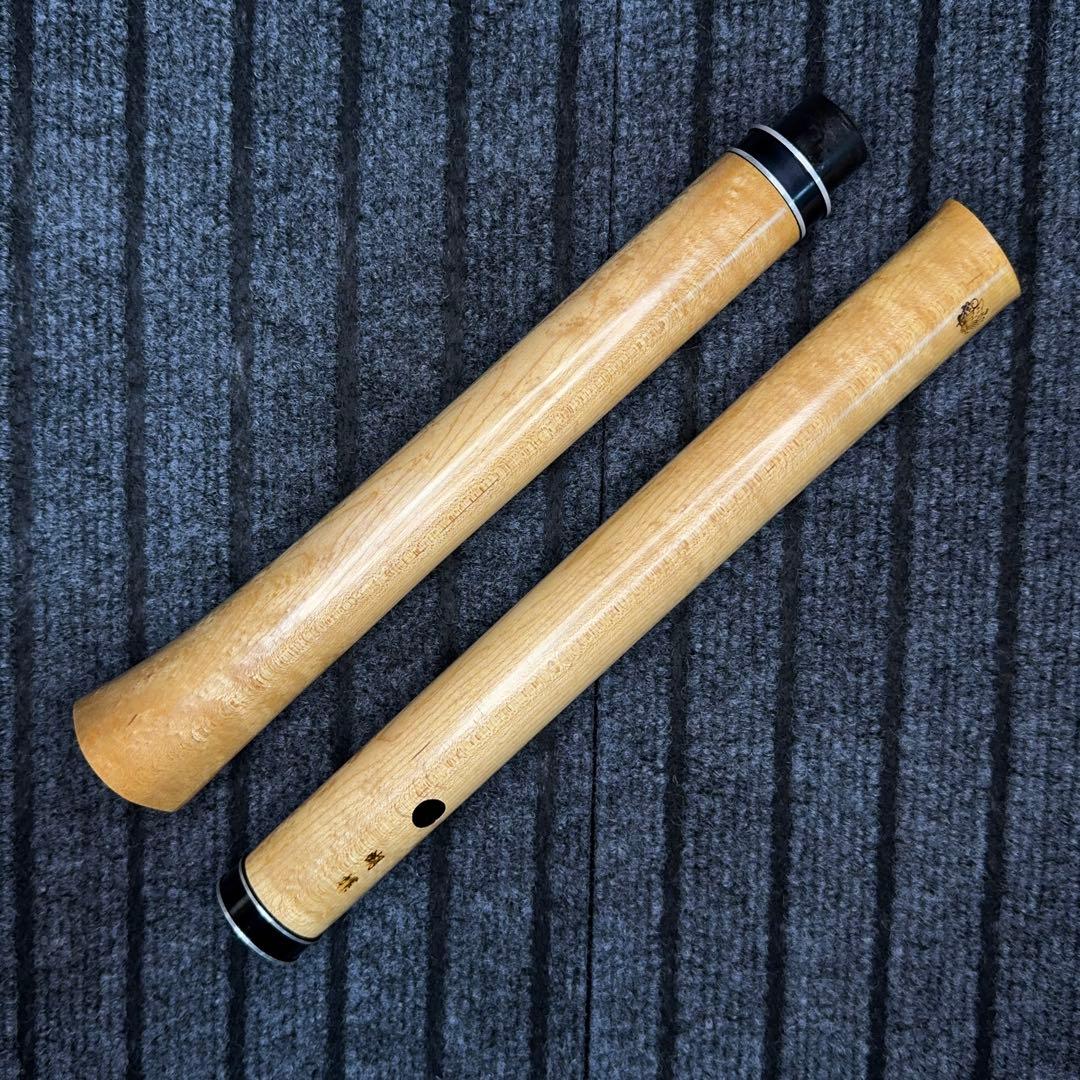尺八 ワダ楽器 みさと尺八(楓) 1尺８寸(D管)