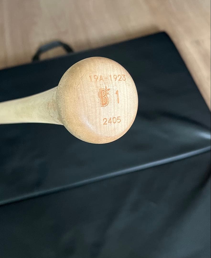 DeNAベイスターズ 桑原将志 #1　バット NPBマーク 支給品　実使用