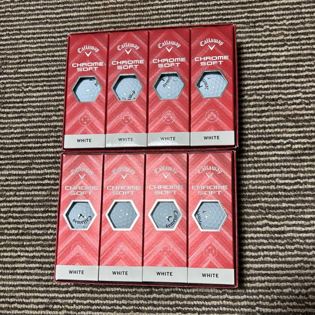 Callaway Chrome Soft ゴルフボール 2ダース