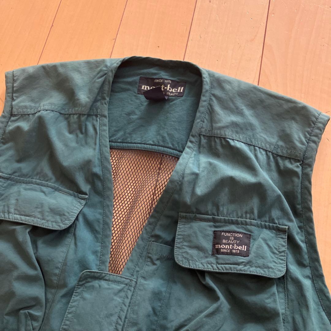 mont-bell モンベル　フィッシングベスト　メンズ　Mサイズ