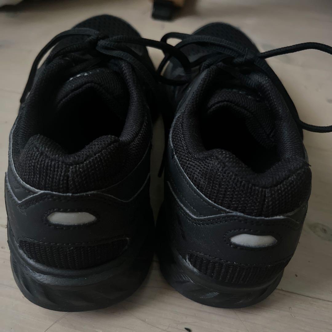 美品）asics ブラック 審判シューズ
