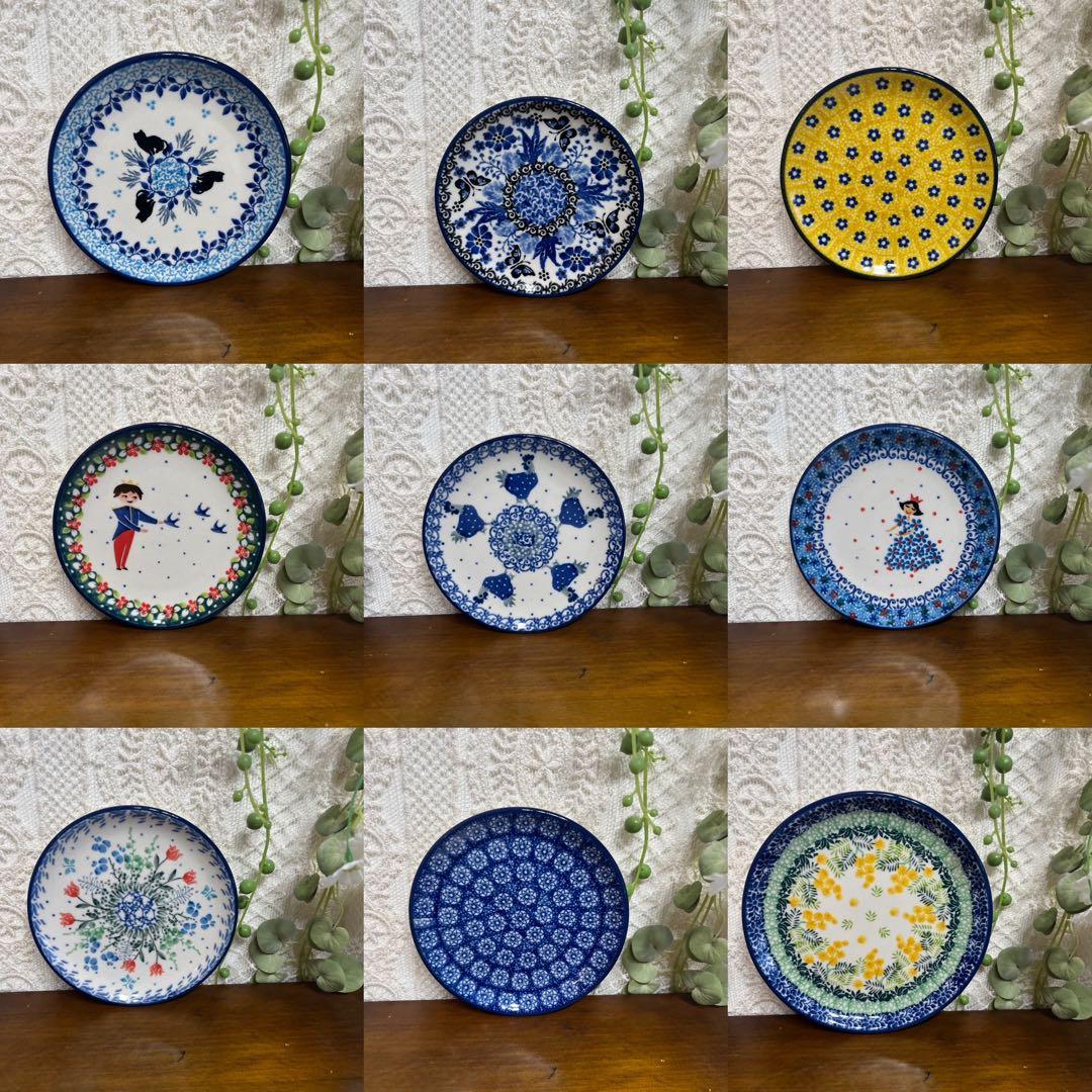 2点セット☆ツェラミカ☆ハンドメイド☆食器☆小皿☆馬