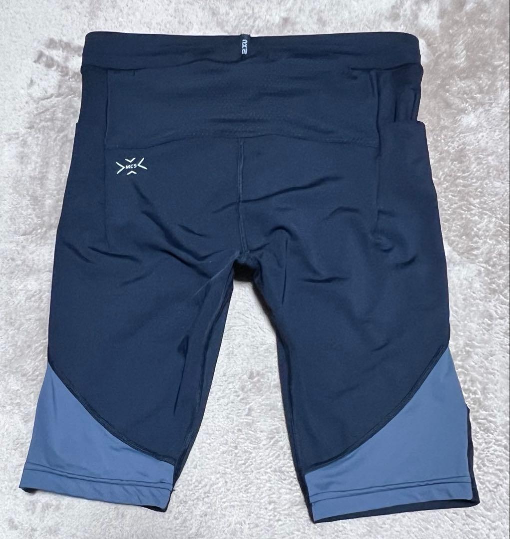 2XU ハーフタイツ MA7050B ツータイムズユー