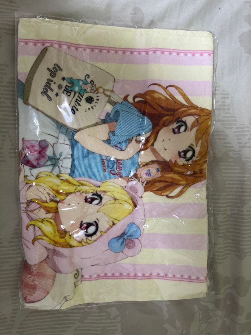 アイカツ　フェイスタオル　アイカツスタイル いちご　あかり
