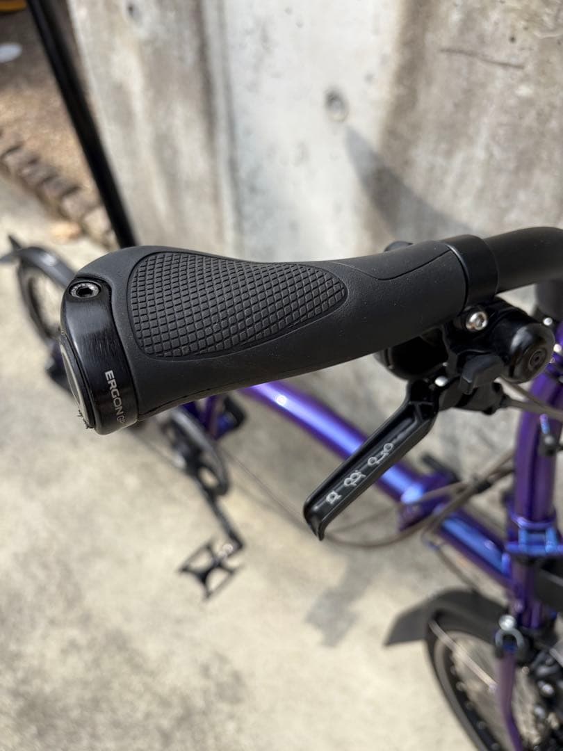 BROMPTON ブロンプトン カスタム　p6l パープルメタリック