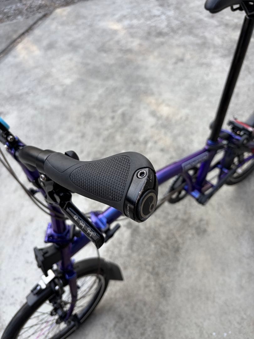 BROMPTON ブロンプトン カスタム　p6l パープルメタリック