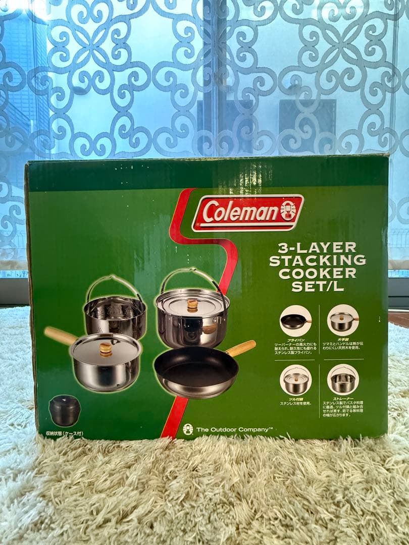 コールマン　ステンレス製調理器具セット