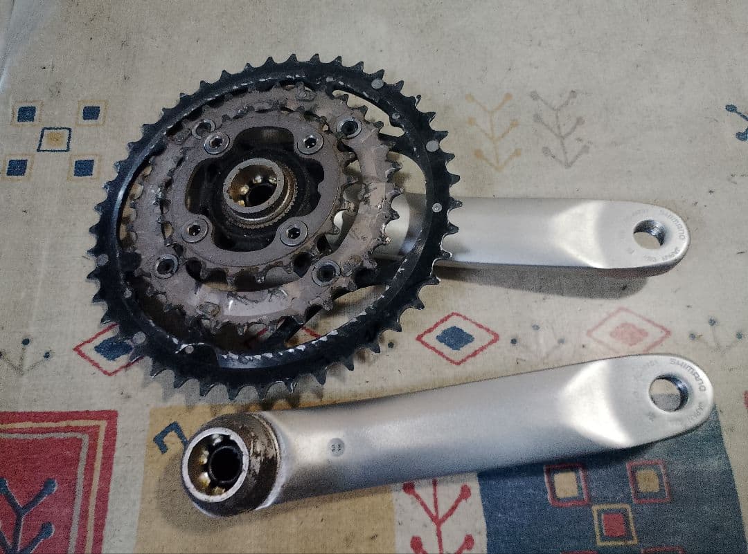 クランクセット Shimano DEORE XT FC-M751 美品