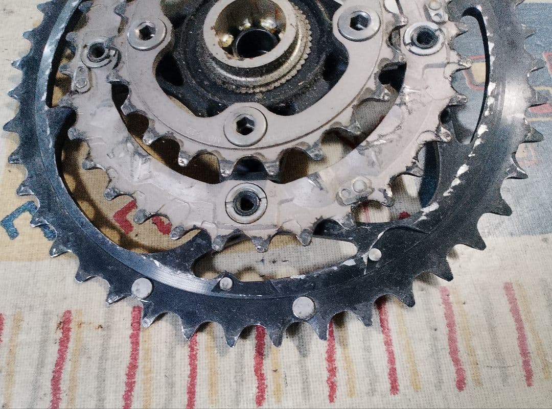 クランクセット Shimano DEORE XT FC-M751 美品