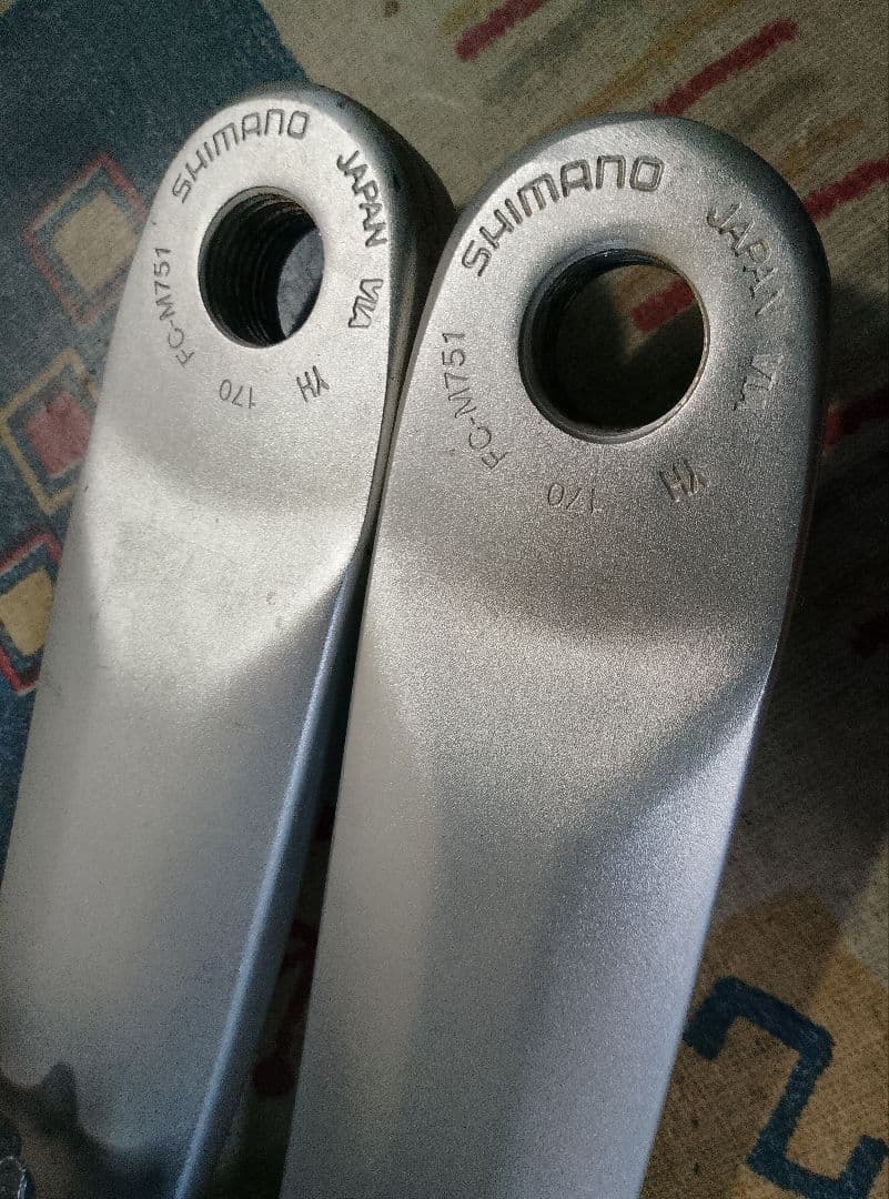 クランクセット Shimano DEORE XT FC-M751 美品
