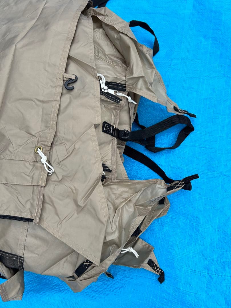 【美品】DOD カマボコテント2 タン T5-489