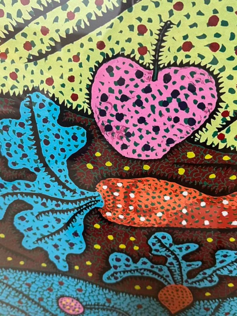 草間彌生Standing in the Visionary Field 1979