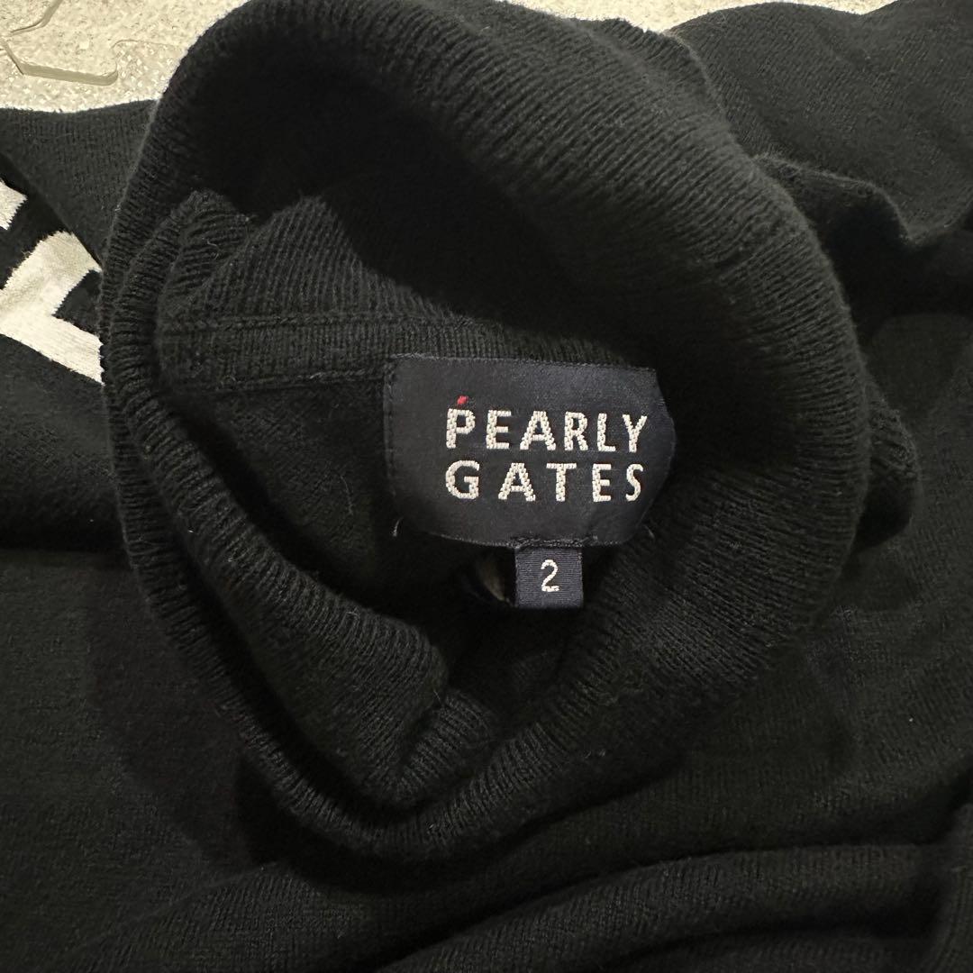 PEARLYGATESパーリーゲイツハイネックニット２枚セットタートルネック長袖