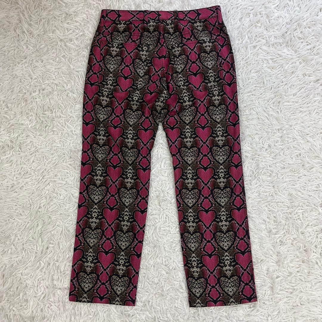 【美品】DANCE WITH DRAGON セットアップ 総柄 M パイソン