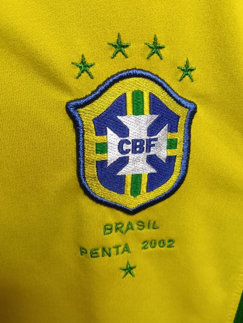 激レア！ブラジル代表 ユニフォーム penta 2002 優勝記念ユニフォーム